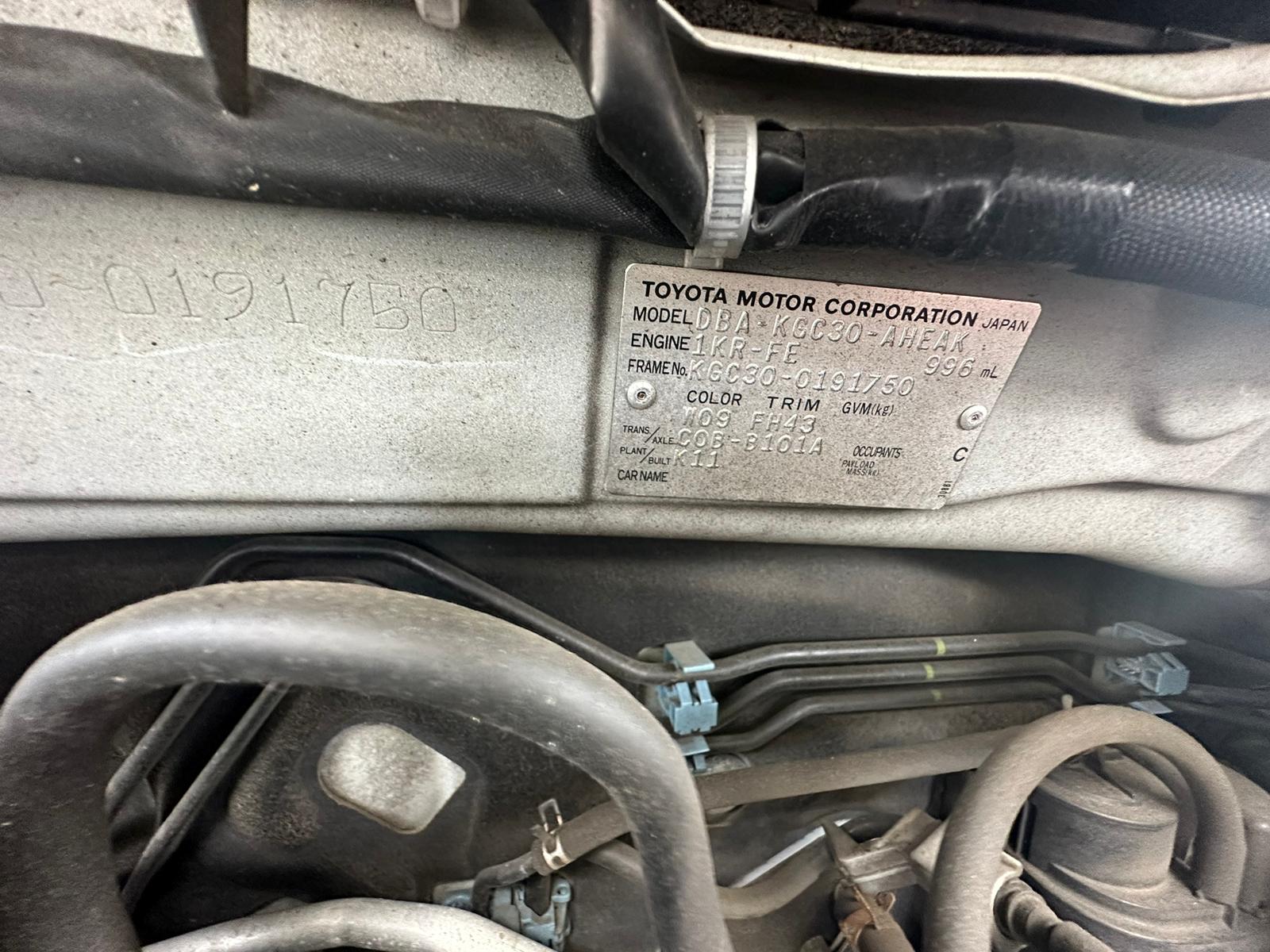 2014 TOYOTA PASSO
